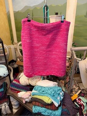 kate spade Hot Pink Knit Mini Skirt